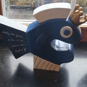 The happy fish blue great