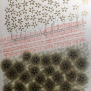 Fathers flower garden