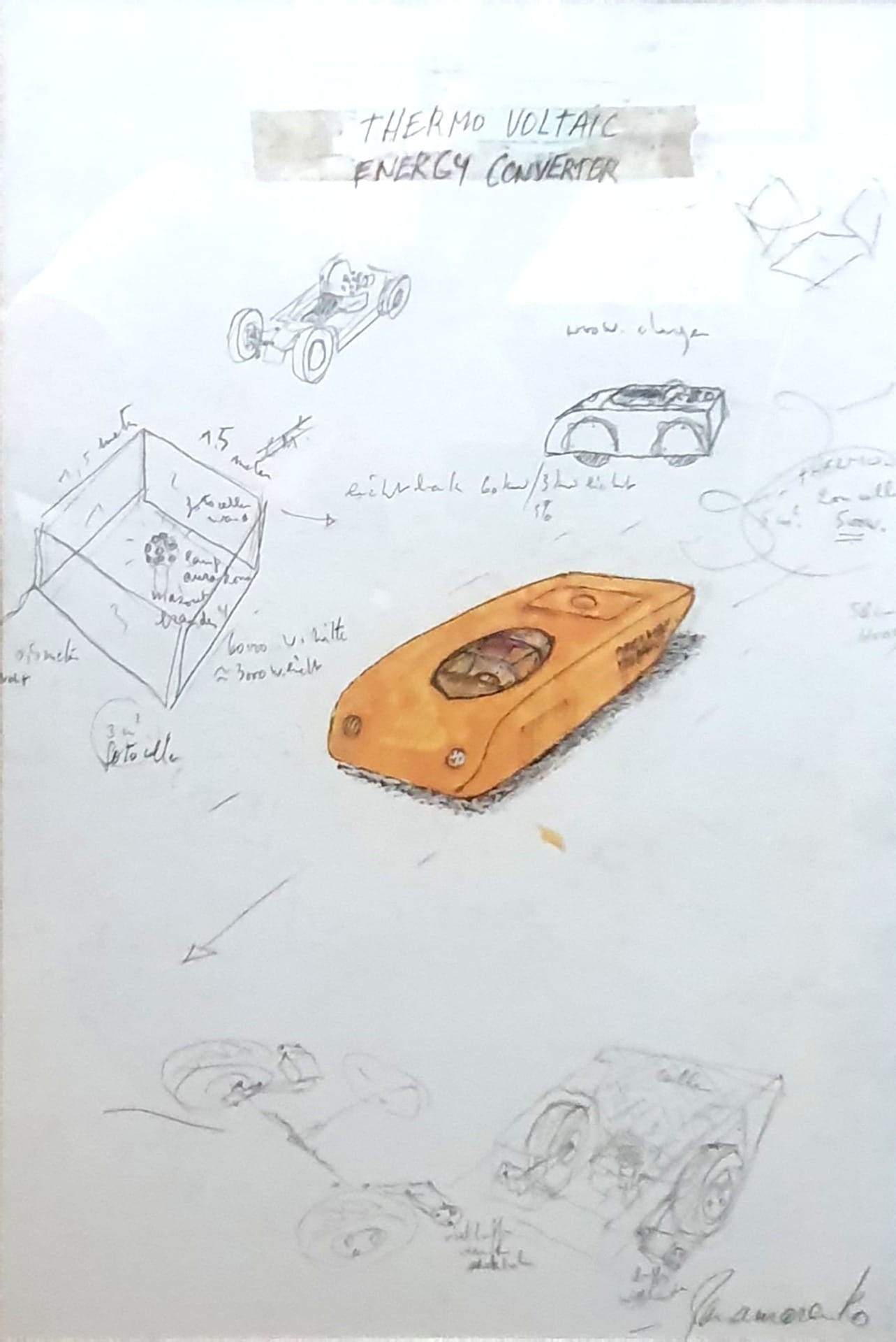 Thermo Voltaic Energy Convertor