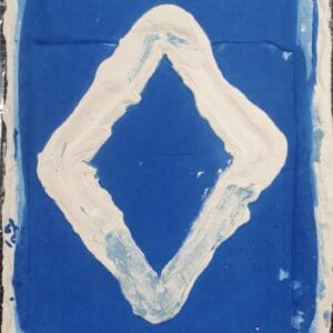 Losange bleu