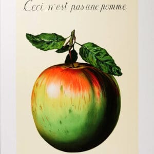 Ceci n'est pas une pomme +